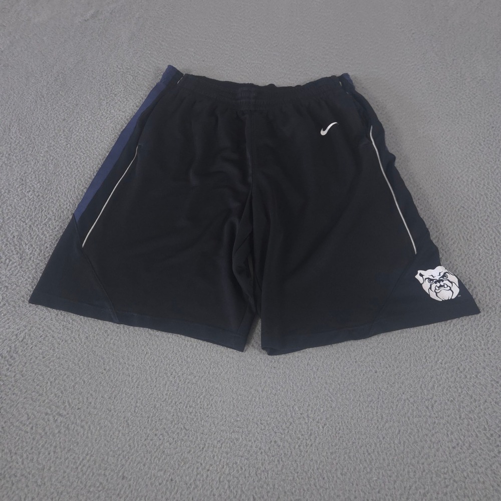 Nike Shorts Mens XXL Black Butler Bulldogs Basketball Wide‎ Leg Swoosh Polyester